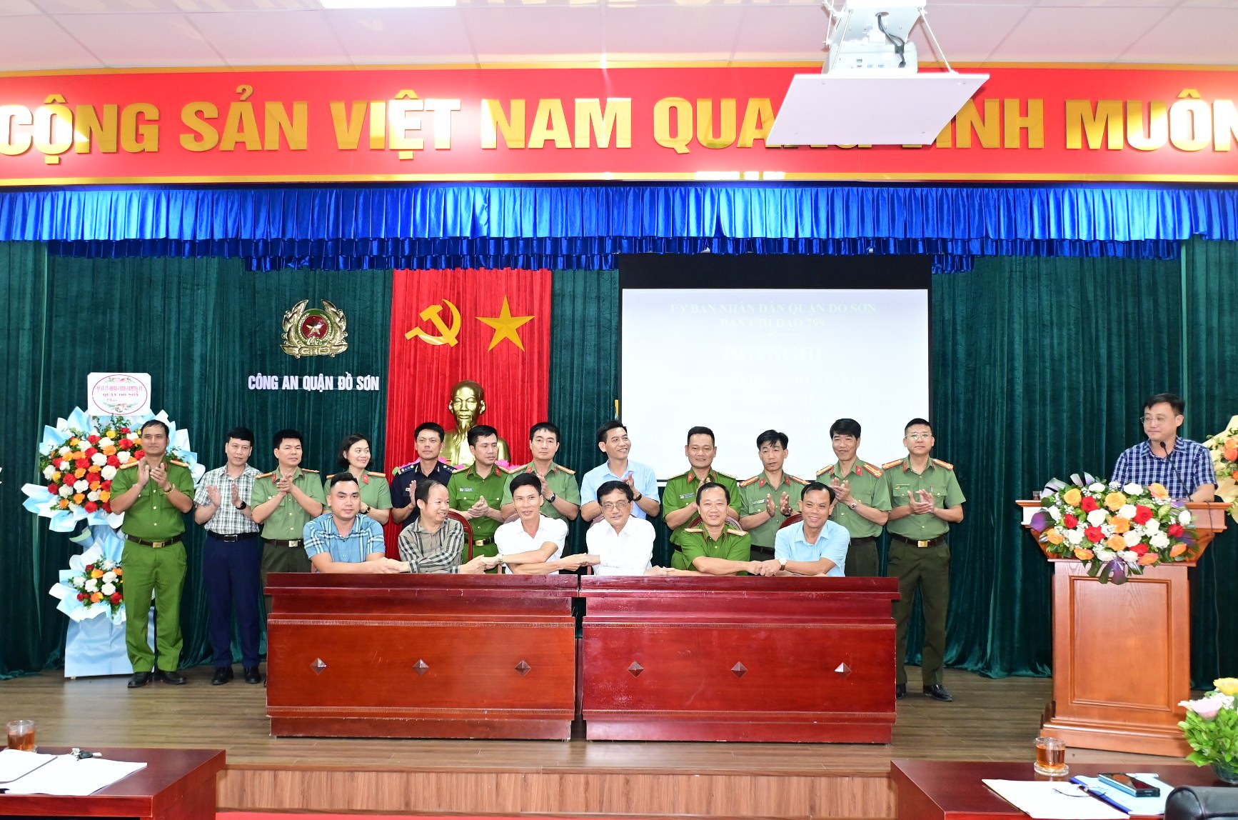 Quận Đồ Sơn: Ra mắt mô hình “Đồ Sơn 5 An” và mô hình “Liên kết bảo đảm ANTT khu công nghiệp Đồ Sơn với 2 phường Ngọc Xuyên và Minh Đức”